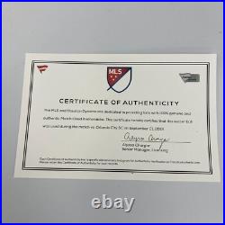 2019 Houston Dynamo Team Signed Soccer Ball Beckett & Fanatics COA