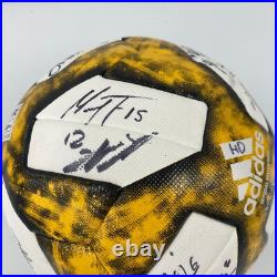 2019 Houston Dynamo Team Signed Soccer Ball Beckett & Fanatics COA