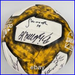 2019 Houston Dynamo Team Signed Soccer Ball Beckett & Fanatics COA