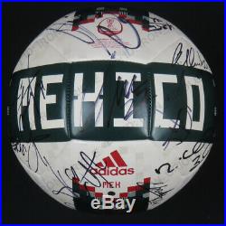 2019 MEXICO National Team signed Adidas soccer Ball 100% Authentic PROOF jersey