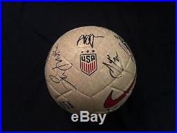 2019 Team Usa Team Signed Soccer Ball World Cup Champions
