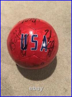 2019 USA Mens Soccer Team Signed USA Soccer Ball Pulisic Berhalter Ream Miazga
