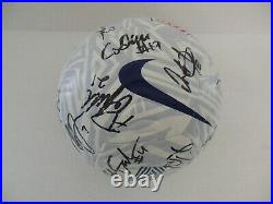 2019 USA USWNT WOMEN NATIONAL WORLD CUP TEAM SIGNED SOCCER BALL withCOA 24 AUTOS