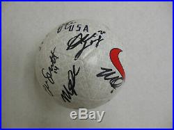 2019 USWNT USA NATIONAL WOMEN WORLD CUP TEAM SIGNED SOCCER BALL withCOA 24 AUTOS