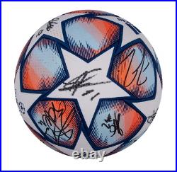 2020-21 Stade Rennais Team Signed UEFA Champions League Match Soccer Ball