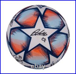 2020-21 Stade Rennais Team Signed UEFA Champions League Match Soccer Ball