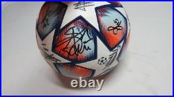 2020-21 Stade Rennais Team Signed UEFA Champions League Match Soccer Ball