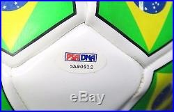 20217 Pele Signed Full Size Brazil Soccer Ball AUTO PSA/DNA Sticker ONLY HOF