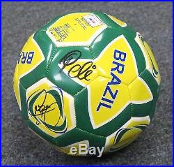 20218 Pele & Neymar Dual Signed Brazil Soccer Ball AUTO PSA/DNA Sticker ONLY