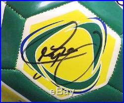 20218 Pele & Neymar Dual Signed Brazil Soccer Ball AUTO PSA/DNA Sticker ONLY