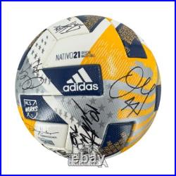 2021 Toronto FC Autographed Match Used Soccer Ball BAS/Fanatics LOA (31 Sigs)
