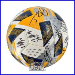 2021 Toronto FC Autographed Match Used Soccer Ball BAS/Fanatics LOA (35 Sigs)