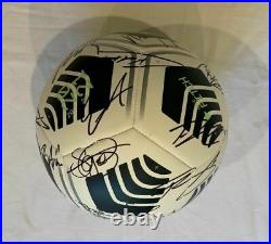 2021 USA Men's soccer team signed soccer ball Pulisic +23 Nations League PROOF