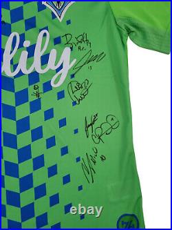 2022 Seattle Sounders FC team signed MLS soccer jersey COA proof autographed