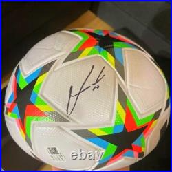 2022 UEFA Champions League Luka Modric autographed Signed Ball Icons