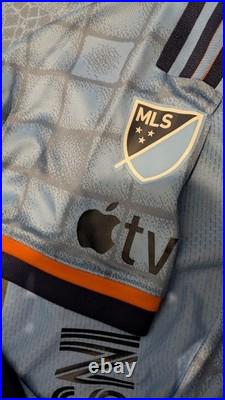 2023 Season New York City FC Signed Match Game Used THIAGO MARTINS Jersey WithAUTO