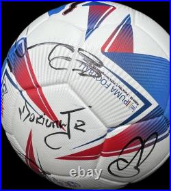 2024 Brazilian Team Signed Copa America Soccer Ball PSA Authentic 2024 Brazilian Team Signed Copa America Soccer Ball PSA Authentic