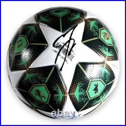2025 Paris Saint-Germain FC Signed Soccer Ball Kimpembe Enrique Doue +3 JSA