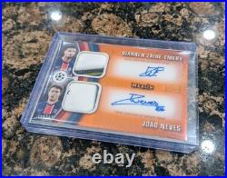 2025 Warren Zaire-Emery Jao Neves /25 Match Ball Dual Topps Merlin Auto Relic