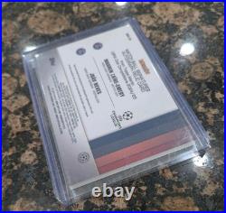 2025 Warren Zaire-Emery Jao Neves /25 Match Ball Dual Topps Merlin Auto Relic