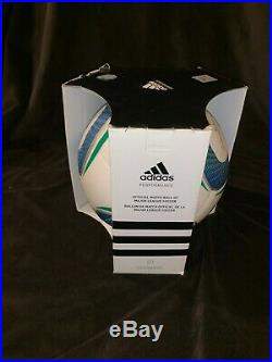 ADIDAS JABULANI WORLD CUP 2010 BOX OFFICIAL MATCH BALL RARE MLS Signed edition