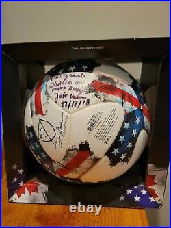 ADIDAS MLS 2017 NATIVO OFFICIAL MATCH BALL SIZE 5, Signed