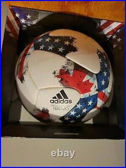 ADIDAS MLS 2017 NATIVO OFFICIAL MATCH BALL SIZE 5, Signed