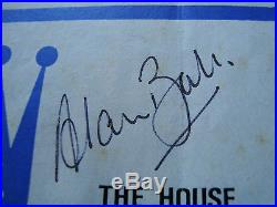 ALAN BALL DAVID HERD SIGNED 1968 ORIGINAL MATCH PROGRAMME EVERTON v STOKE CITY