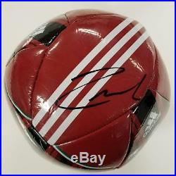 ANDREA PIRLO Signed AC Milan Soccer Ball Size 5 Autograph Italy Beckett BAS COA