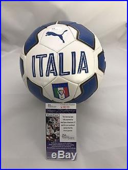 ANDREA PIRLO Signed Autographed Italy Italia Soccer Ball World Cup NYCFC JSA COA