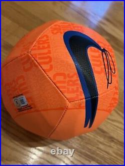 ANSU FATI Hand Signed Autographed FC Barcelona Nike Soccer Ball BAS Beckett