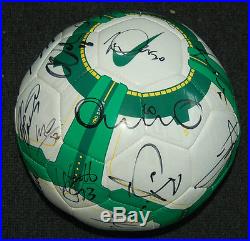 Australia Socceroos 2010 Fifa World Cup Squad Hand Signed Soccer Ball Kewell