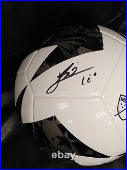 AUTHENTIC Hand Signed Autographed Lionel Messi Soccer Ball with Full Letter C. O. A
