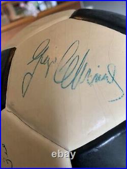 AUTHENTIC New York Cosmos RARE 25+ Players Team Signed Soccer Ball 70's-80's AUTHENTIC New York Cosmos RARE 25+ Players Team Signed Soccer Ball 70's-80's
