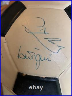 AUTHENTIC New York Cosmos RARE 25+ Players Team Signed Soccer Ball 70's-80's AUTHENTIC New York Cosmos RARE 25+ Players Team Signed Soccer Ball 70's-80's
