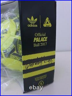 AW17 Palace x Adidas Tango Official Football Ball size 5 signed by Blondey McCoy