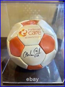 Abby Wambach Signed #16 Soccer Ball. Promoting Preferred Care
