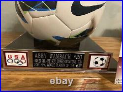 Abby Wambach Signed Nike Soccer Ball JSA