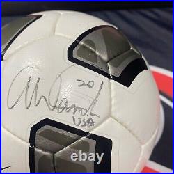 Abby Wambach Team USA Soccer Signed Nike Soccer Ball Autographed JSA