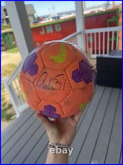 Abby Wambach signed soccer ball