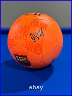 Adama Traore Signed Nike FC Barcelona Full-Size Soccer Ball