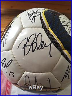 - Adidas Autographed US Men's Soccer Team 2010 World Cup Ball with COA