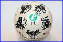 Adidas Ball Omb Questra Fifa World Cup 1994 USA Signed By Japan Players Omb New