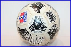 Adidas Ball Omb Questra Fifa World Cup 1994 USA Signed By Japan Players Omb New