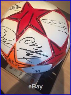 Adidas Champions League Final 2011 Official Match Ball No Box Signed/case