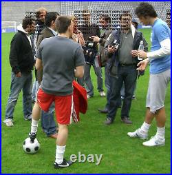 Adidas Euro 2008 Europass Official Ball Football Signed Frank Ribery Luca Toni