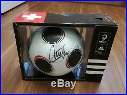 Adidas Europass OMB, signed by Leo Beenhakker