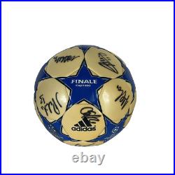 Adidas FC Dallas Team Autographed Ball Oct 1 2005 LA Galaxy Game Complete Team