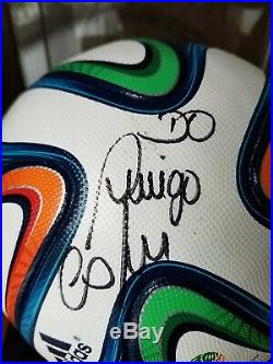 Adidas Fifa World Cup 2014 Brazil Official Soccer Match Ball Size 5 Signed