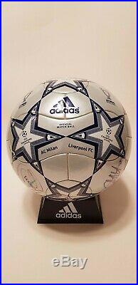 Adidas Finale Athen Matchball Signed Matchdetails Champions League Ball signiert